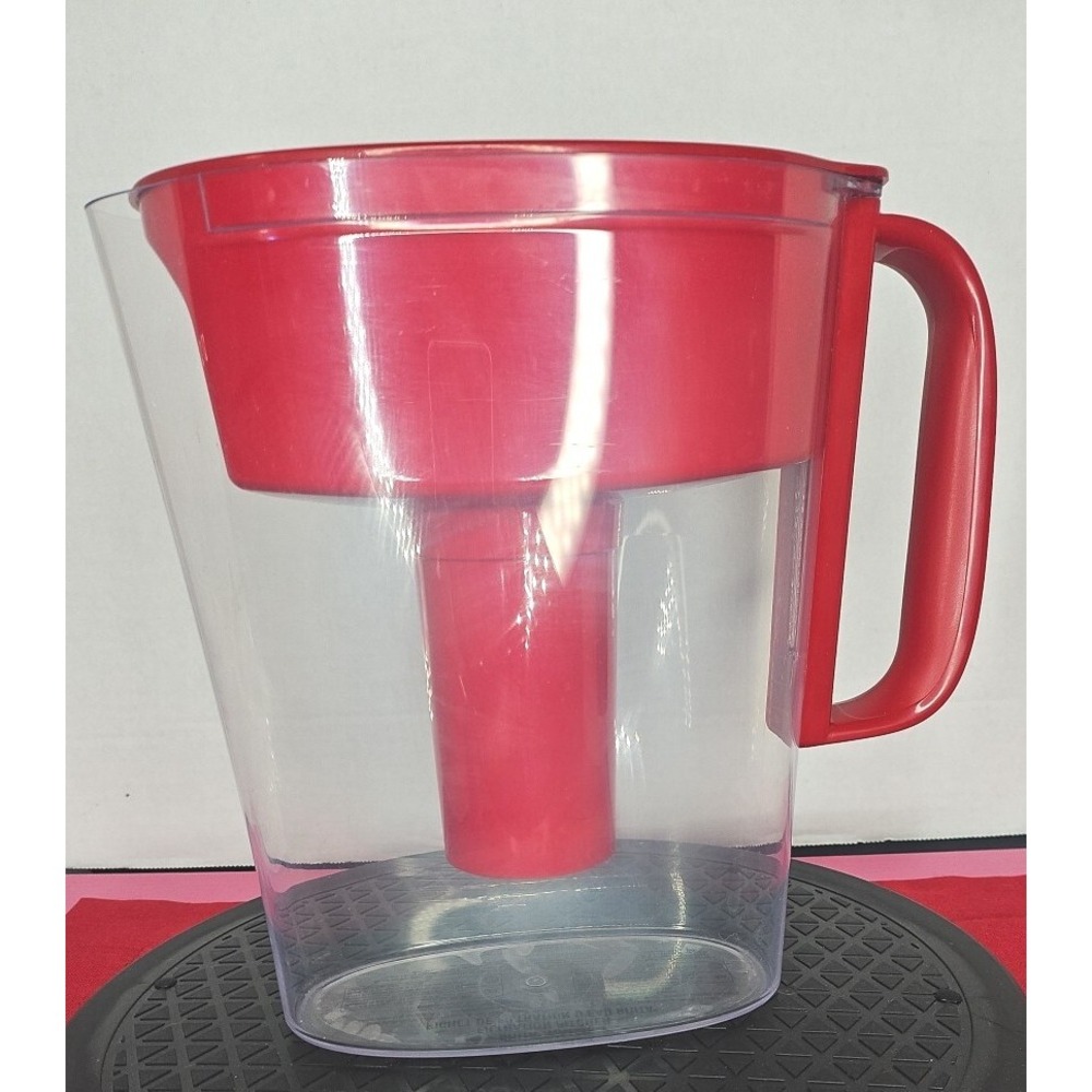 BRITA 6 Cup Pitcher Red Metro Model #OB11/OB03 No‎ Filter Included